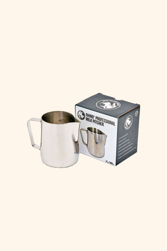 RHINO Professional Milk Pitcher - Stainless Steel