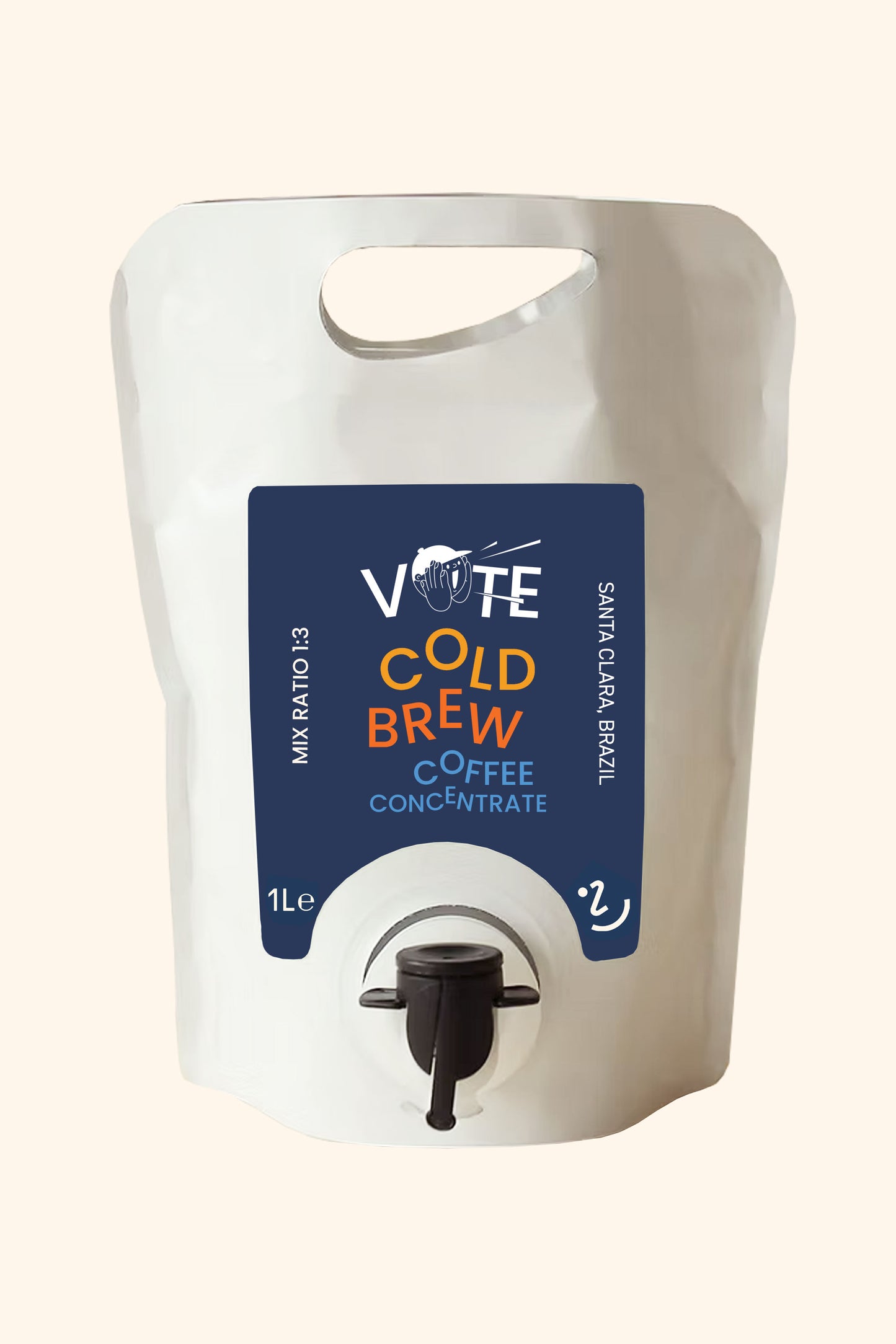 Cold Brew Coffee Concentrate - Santa Clara - Brazil - 1L