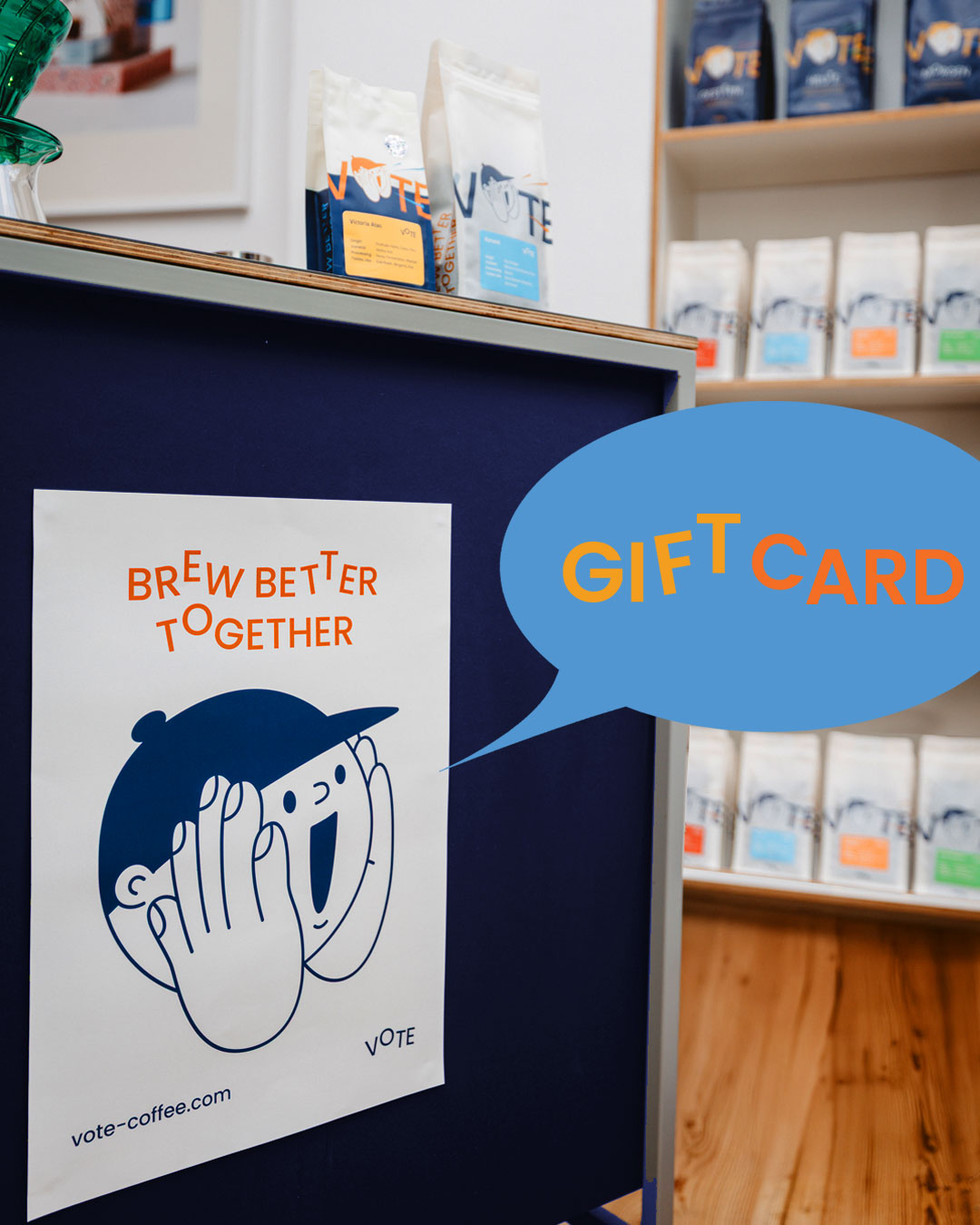 Vote Coffee Gift Card